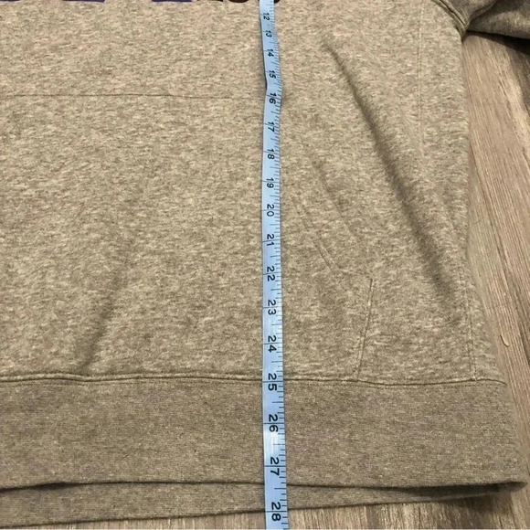 Nike Mens JR 286 Logo Pullover Fleece Hoodie Size L Gray - Picture 5 of 8